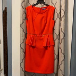 Antonio Melani peplum style sheath dress
